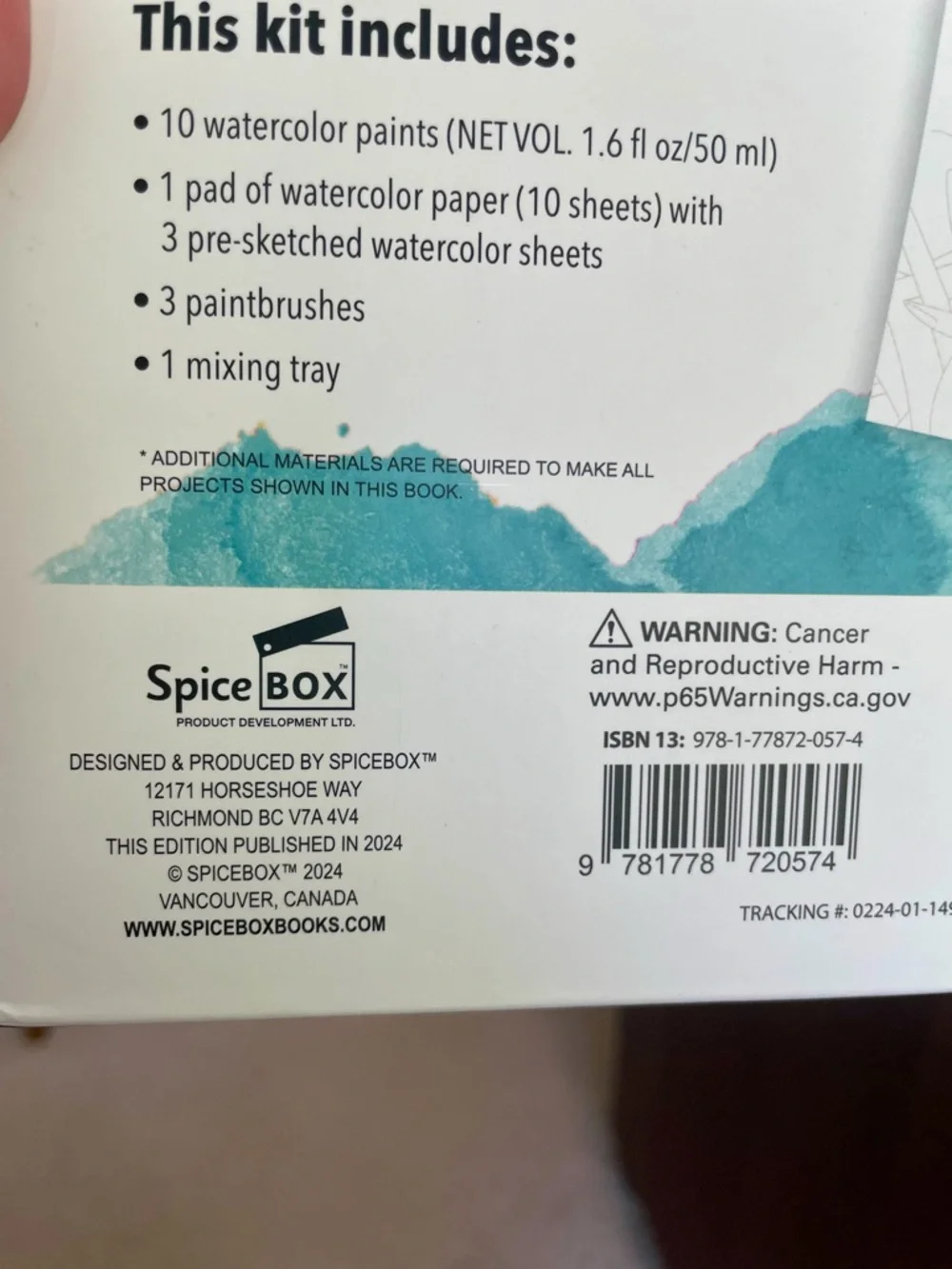 DIY Kit - The Art of Watercolor Painting - Brand New - Arts & Crafts Activity - Picture 8 of 9